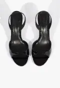 Scarlett Sling Mid Sandal(5,Black)