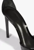 Scarlett Patent Leather Sandal(5,Black)