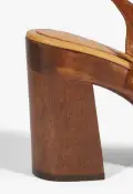 Rose Sling Suede Sandal(5,Brown)